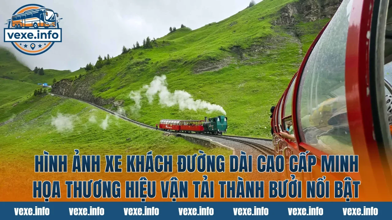Hình ảnh xe khách đường dài cao cấp minh họa thương hiệu vận tải Thành Bưởi nổi bật