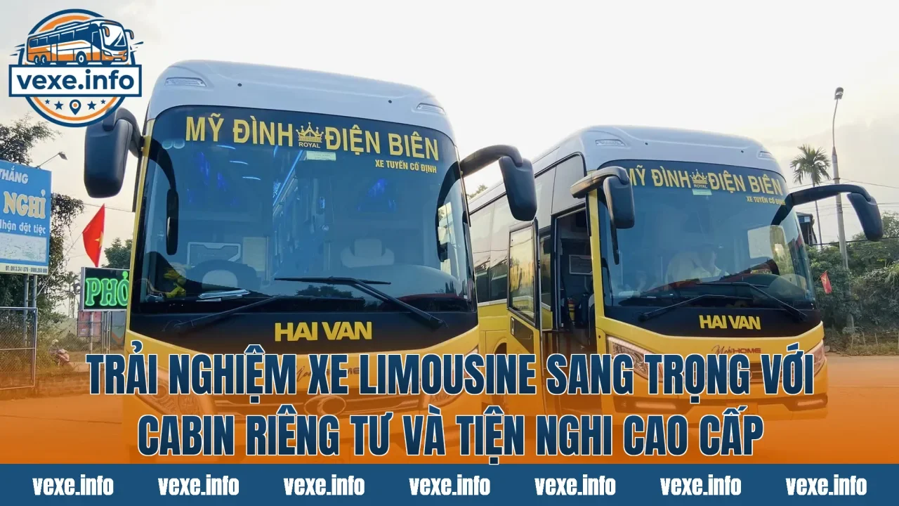 Trải nghiệm xe limousine sang trọng với cabin riêng tư và tiện nghi cao cấp