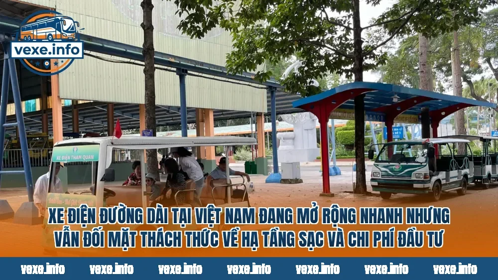 Xe điện đường dài tại Việt Nam đang mở rộng nhanh nhưng vẫn đối mặt thách thức về hạ tầng sạc và chi phí đầu tư